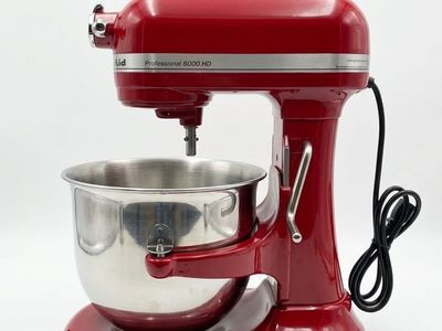 KitchenAid Professional 6000 HD 6-Quart Bowl-Lift Stand Mixer - Empire Red