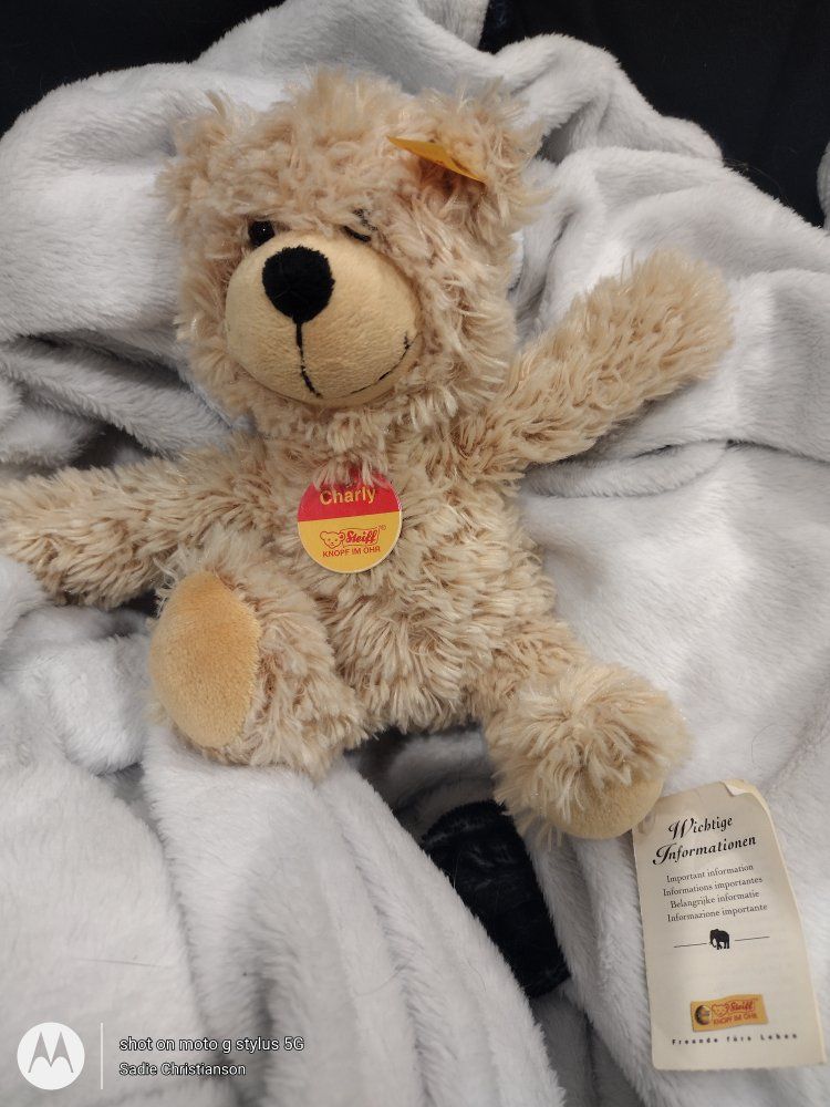 "Charly" steiff teddy bear