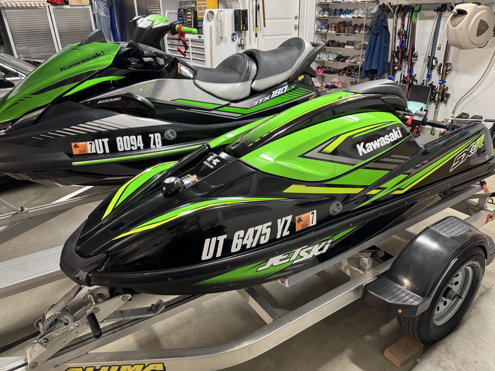 Low Hours Jet Skis + Aluminum Trailer Package