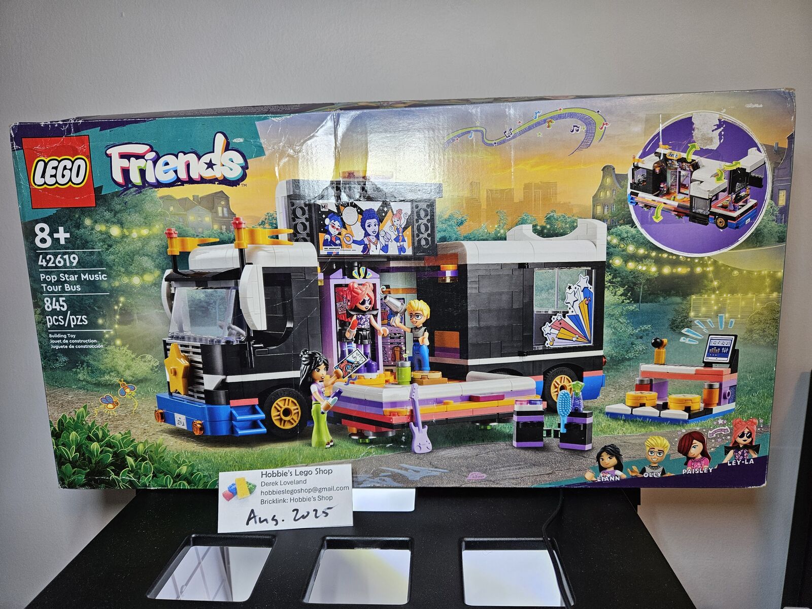 Lego Friends: Pop Star Music Tour Bus (42619)