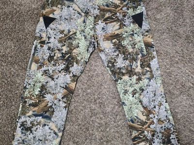 King's Camo Mens XKG Ridge Pant Size 36 Desert Camouflage Hunting Cargo Pants Stretch Polyester