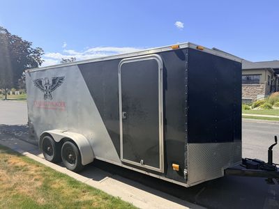 Chasing Thinder Motorcycle Transport Trailer Renta