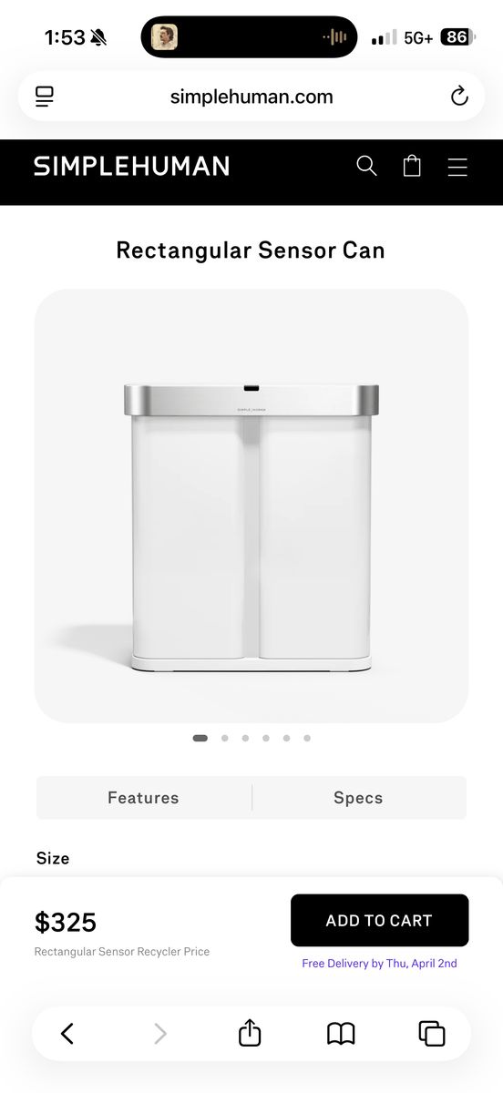 Simple Human Smart Trashcan With Recycler