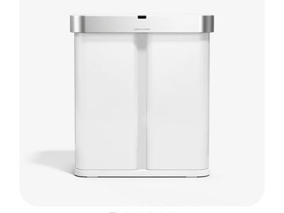 Simple Human Smart Trashcan With Recycler
