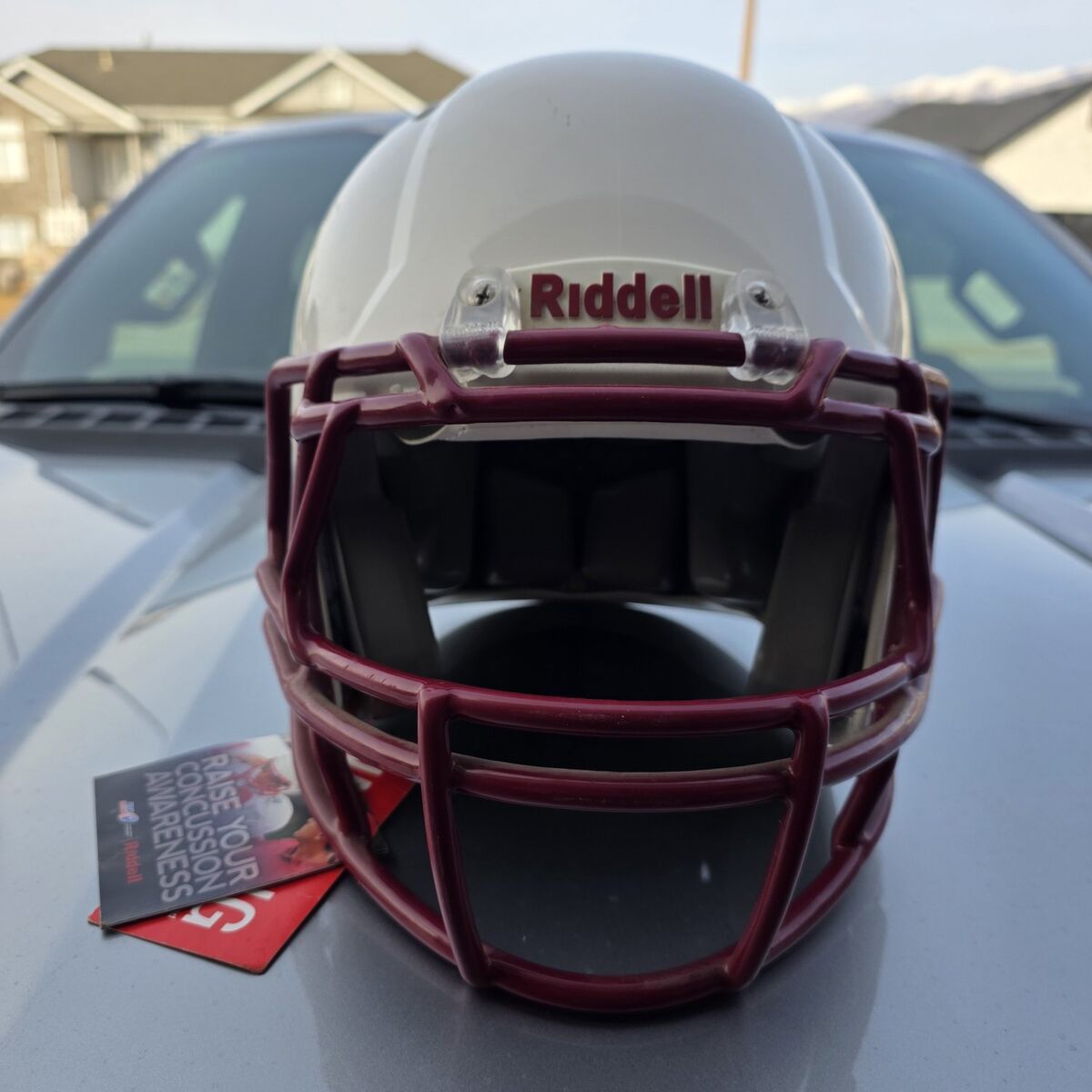 Football helmet new never used youth large