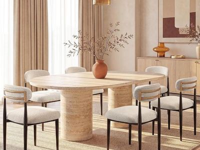 Boucle Dining Chairs