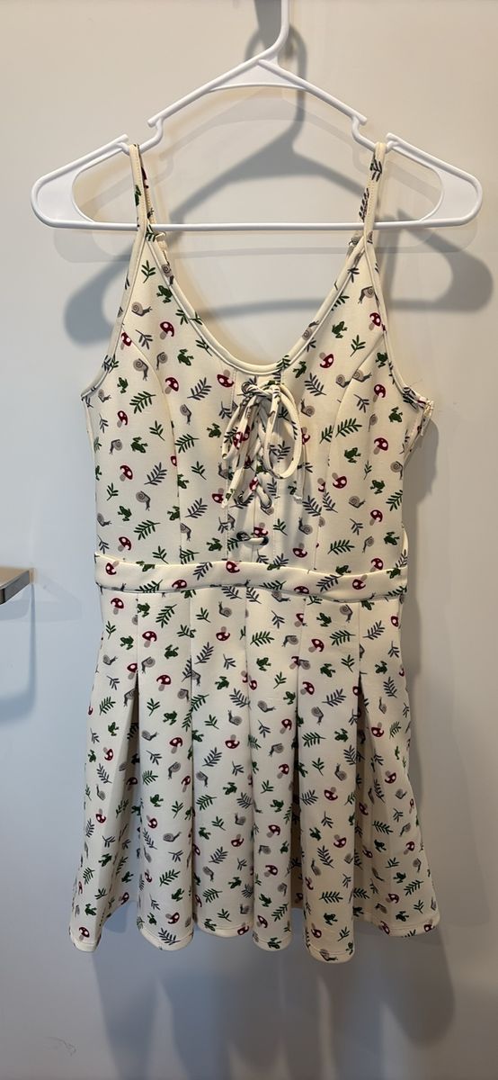 Snail and mushroom women’s dress