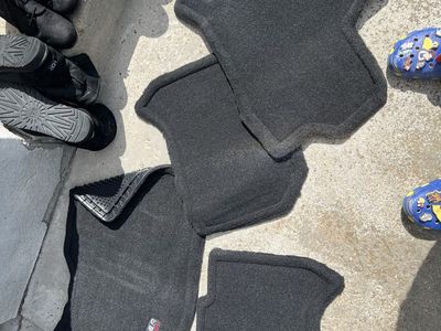 Toyota 4Runner Black Floor Mats - Full Set of All-Weather & Carpet Mats