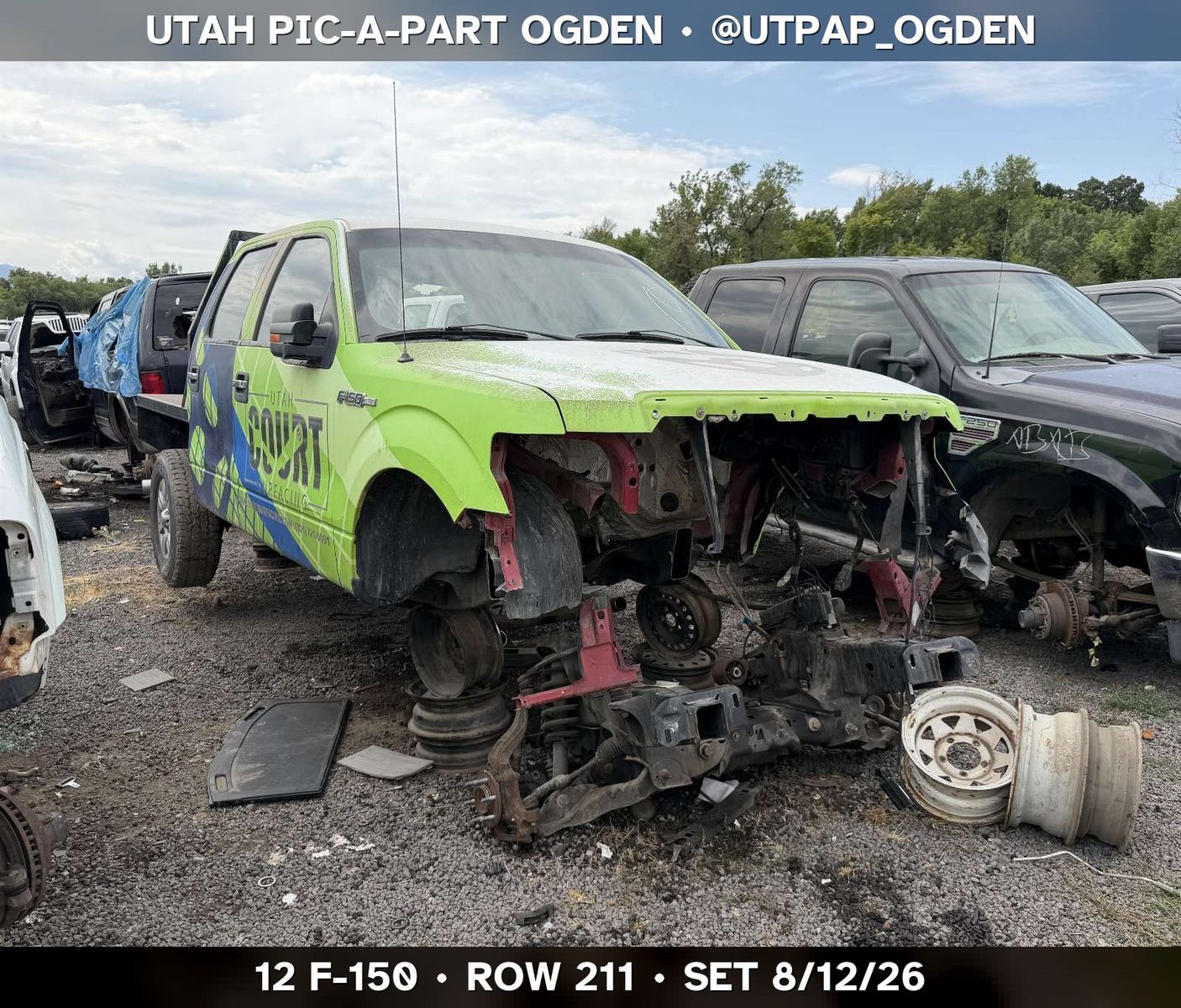 Just In! 2012 Ford F-150 Parts - UTPAP Ogden