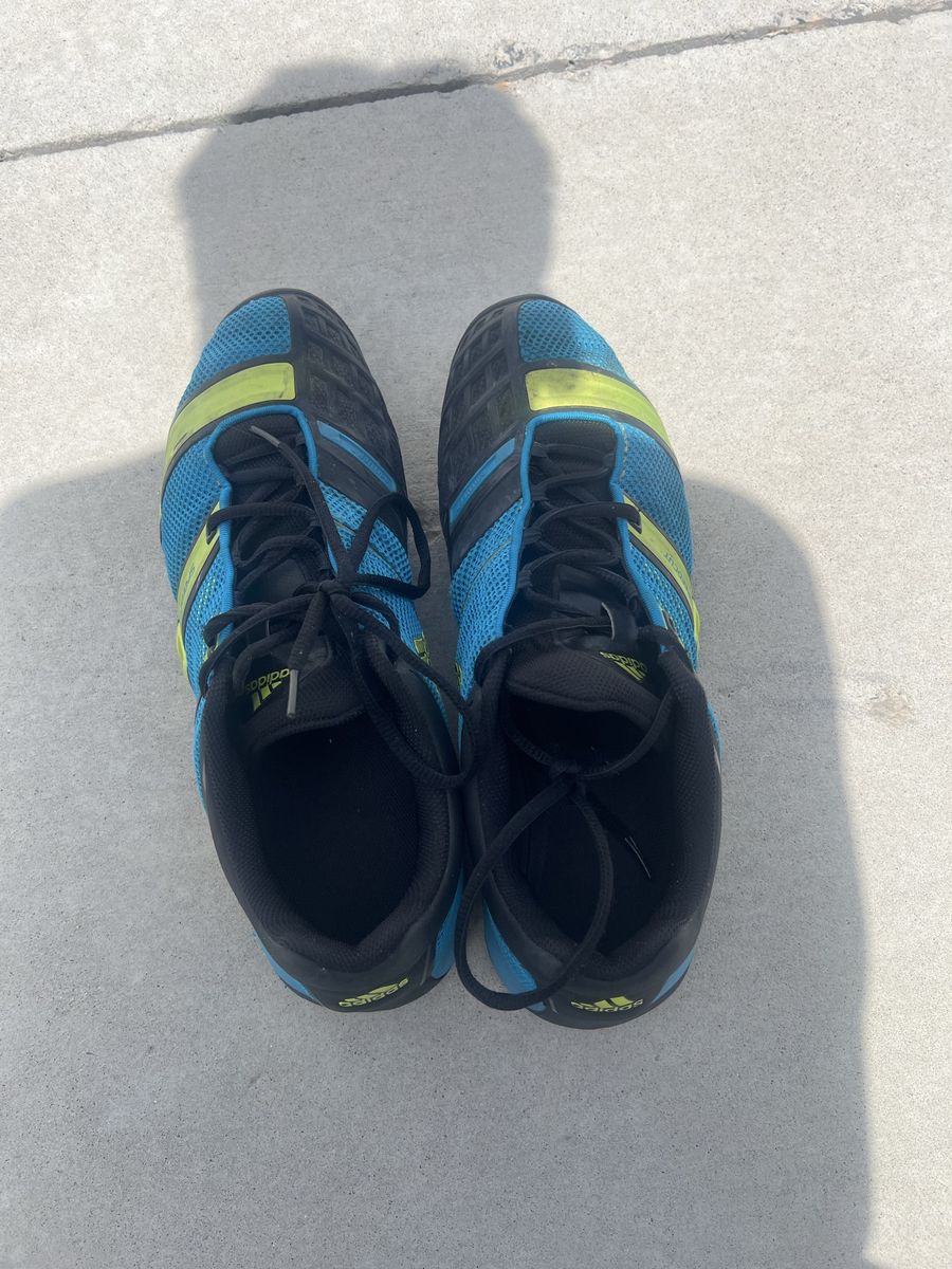 Adidas Speedcell Blue & Yellow Men's Athletic Shoes - Size 11 - Used