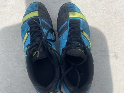 Adidas Speedcell Blue & Yellow Men's Athletic Shoes - Size 11 - Used