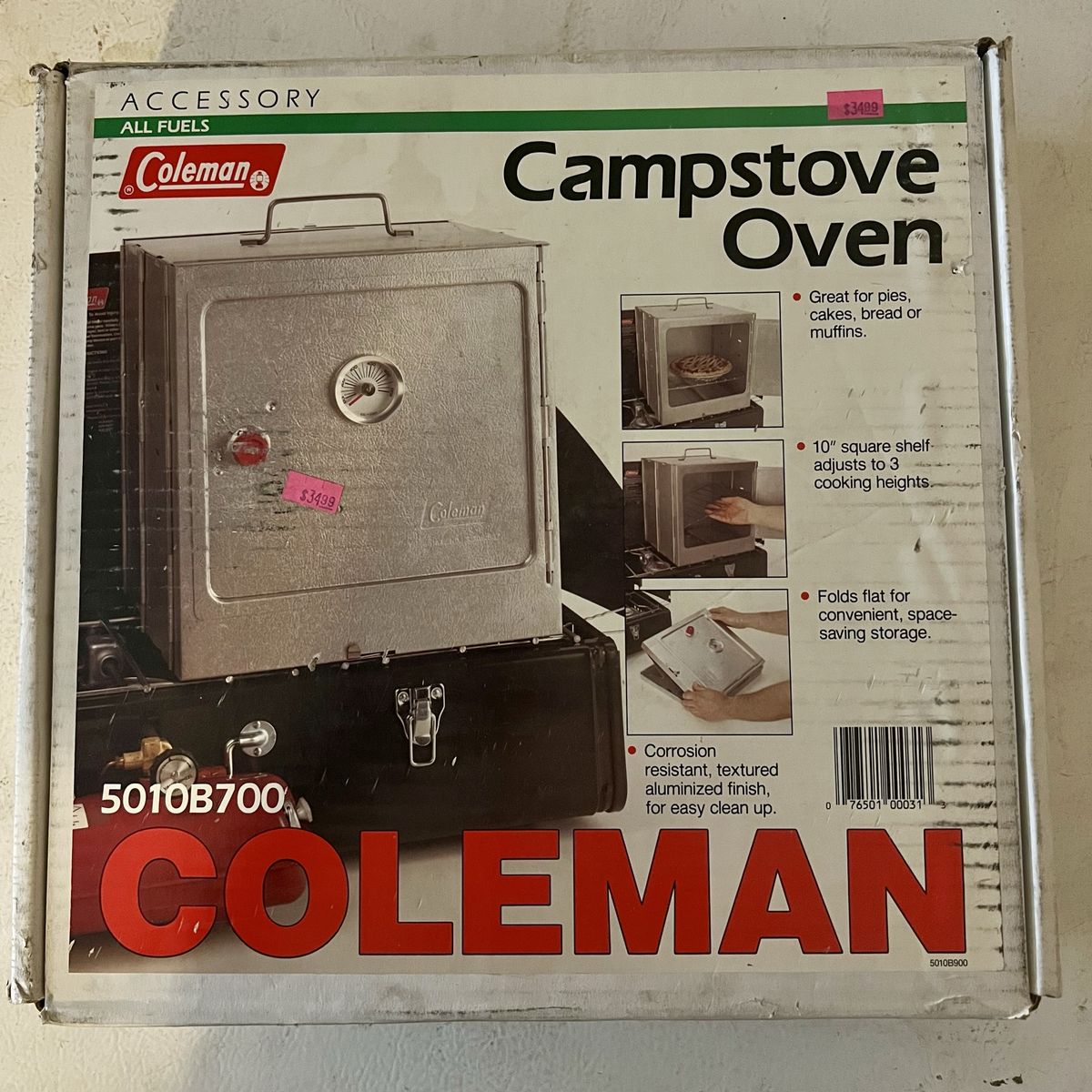 Coleman Camp Stove Oven 5010B700
