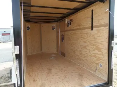 6 X 12 V-Nose Interstate Enclosed Cargo Trailer FREE INSPECTION