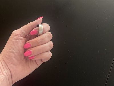 OURA ring generation 3, silver size 9