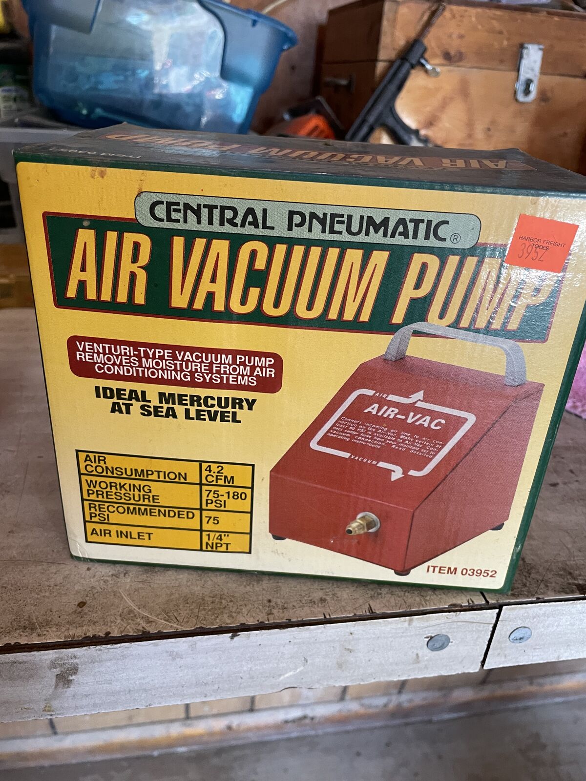 Vacuum air pump