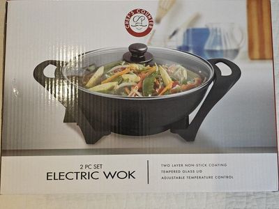 Electric Wok - 2pc set