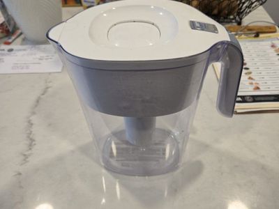 Brita Water Filter Pitcher with SmartLight Indicator, White