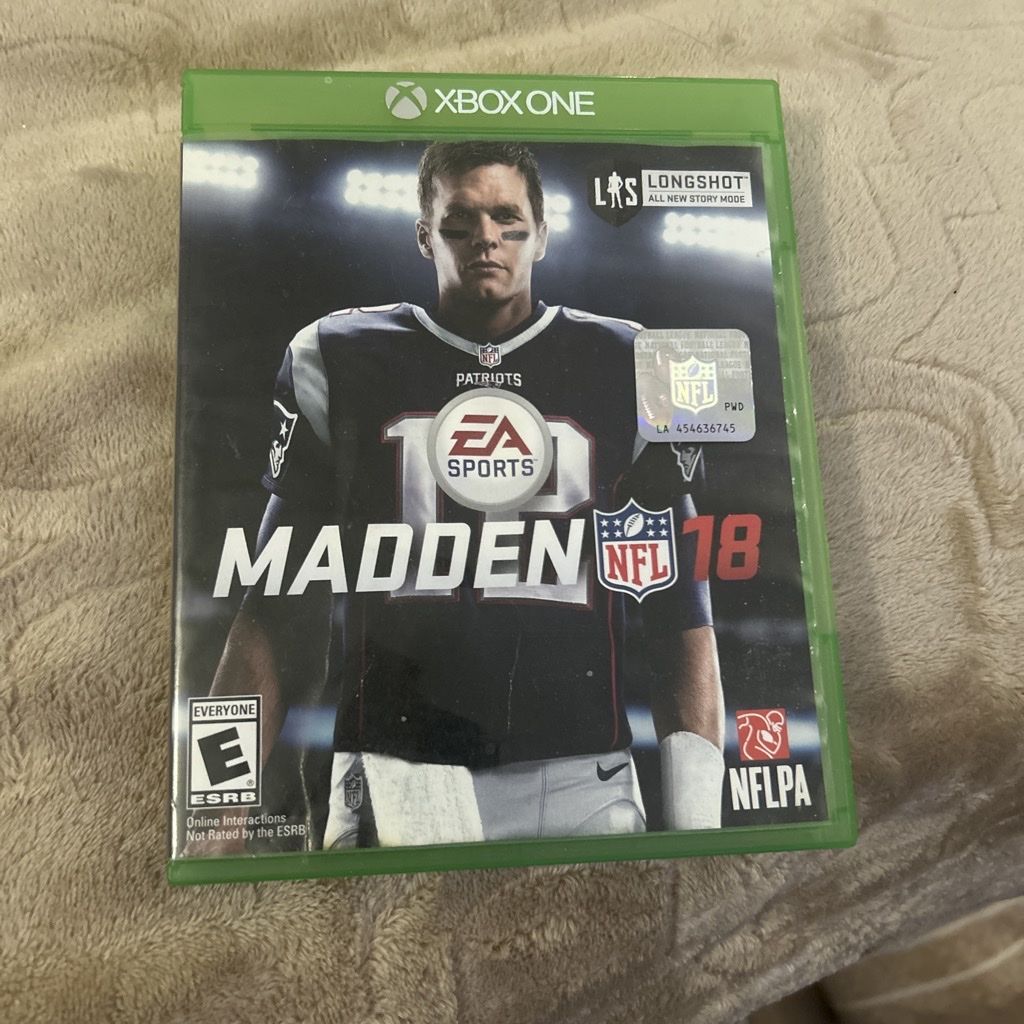 Madden NFL 18 for Xbox One - Used Game Case and Disc