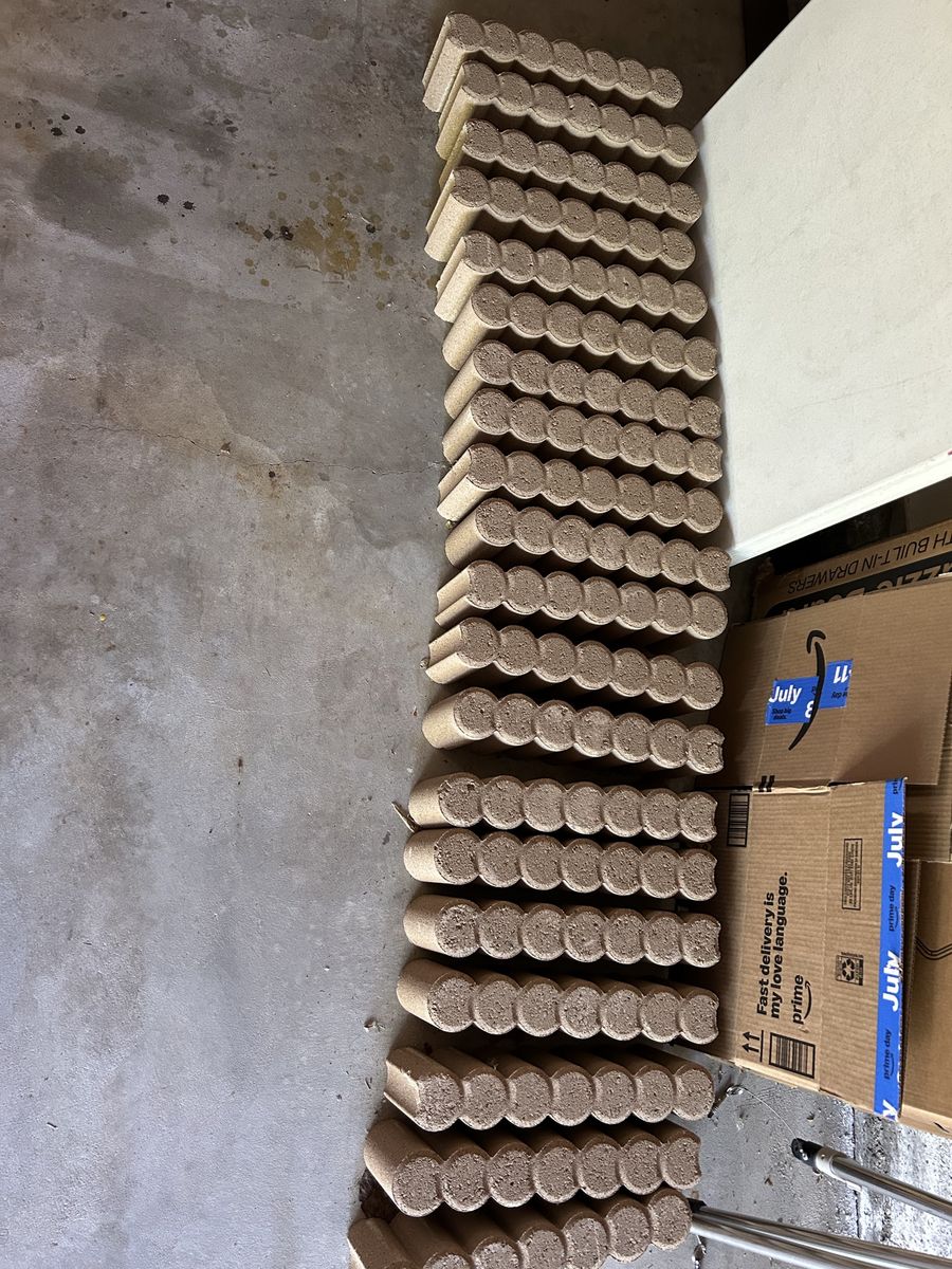 Garden edging stones