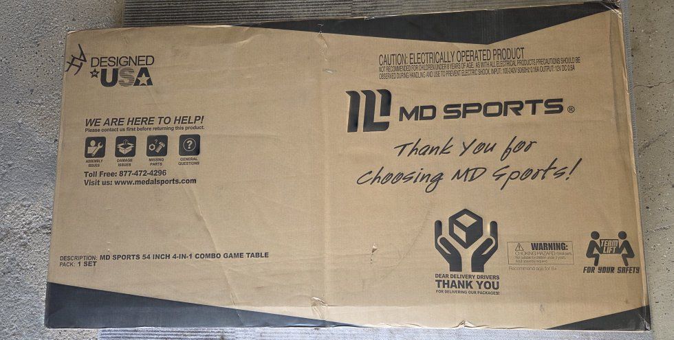 4 in 1 MD Sports Table