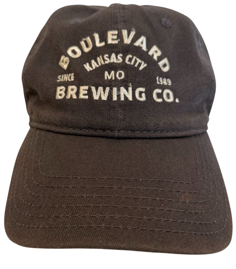 Blvd Brewing Co Distressed Gray Adjustable Hat
