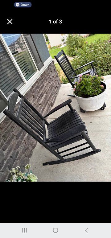Rocking Chair - cracker barrel set of 2