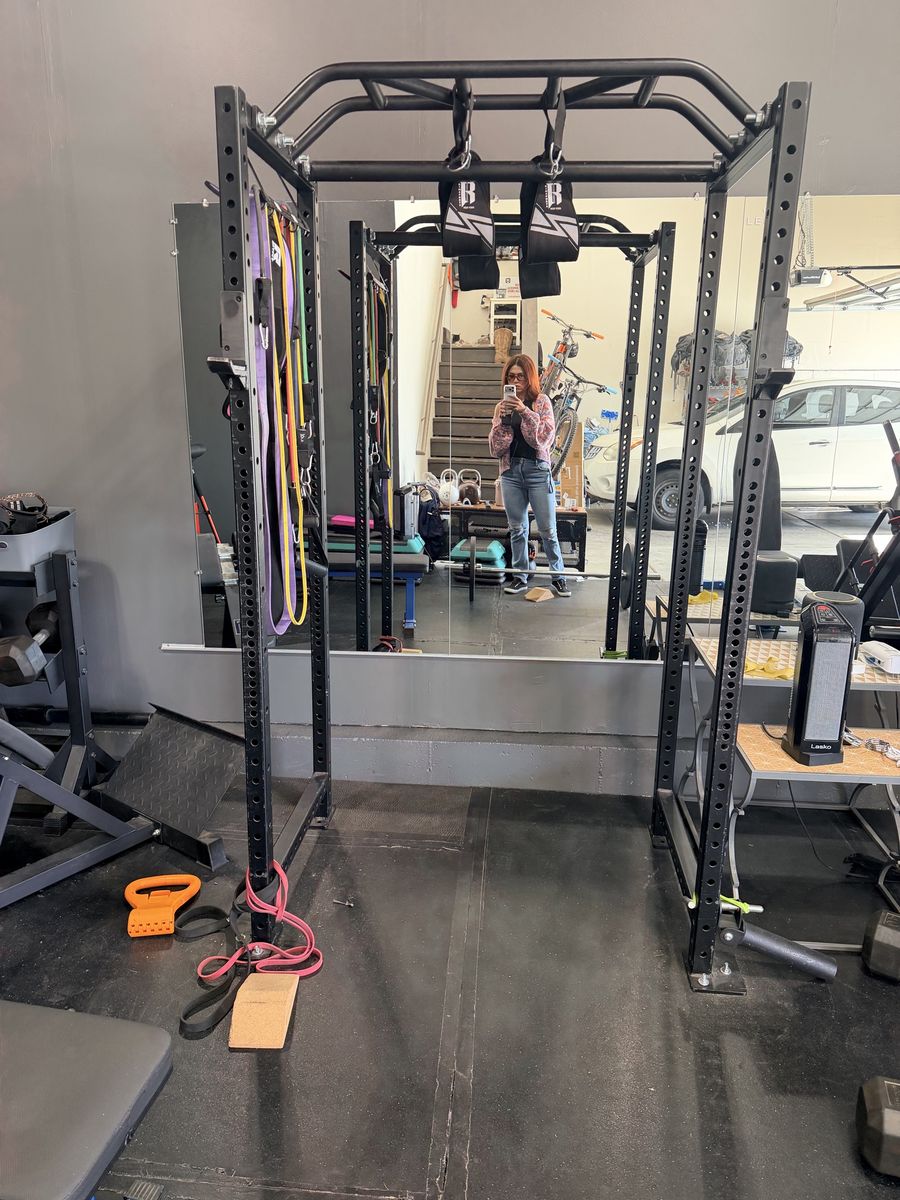 Squat rack and cable machine