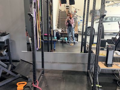 Squat rack and cable machine