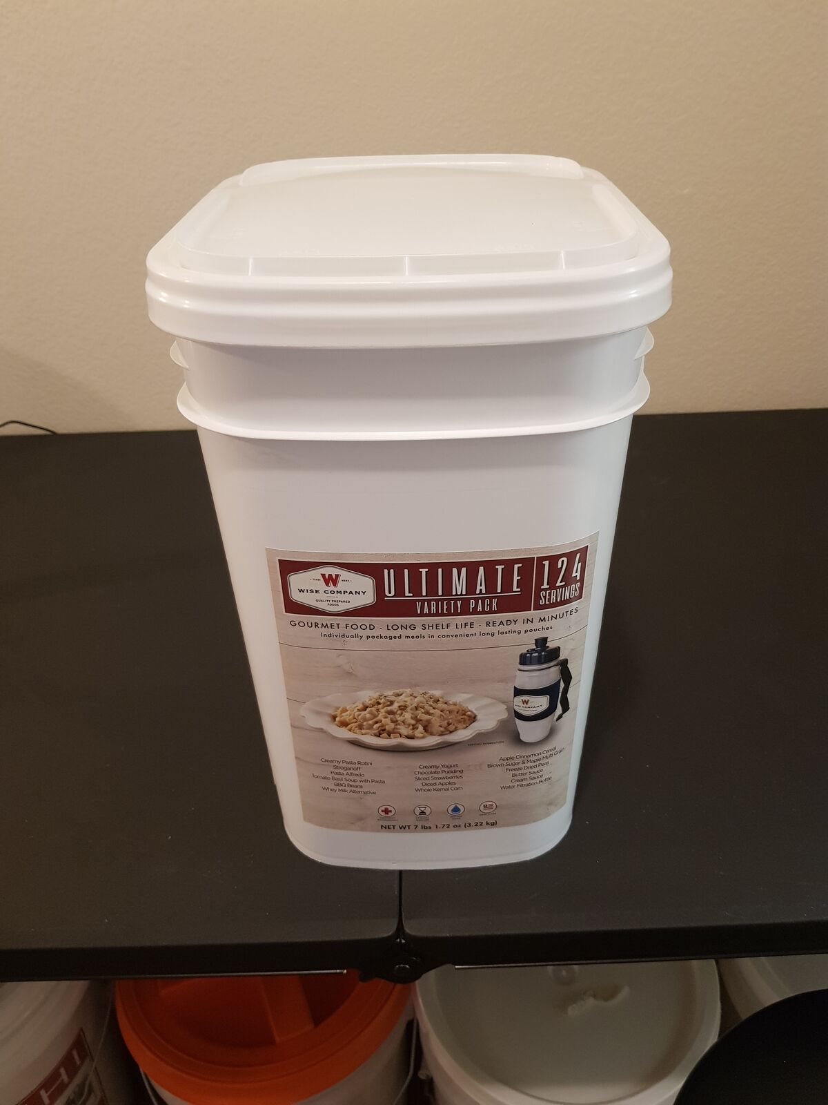 Food Storage Wise Company Ultimate Variety Pack - 124 Servings -