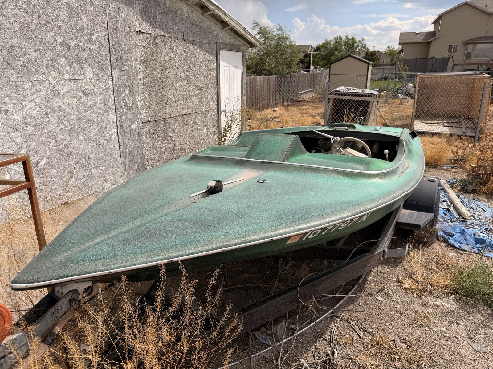 Cee Bee Avenger Jet Boat with Berkeley Jet Pump and Trailer