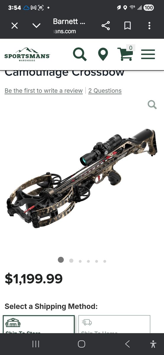 Barnett rapter STP pro