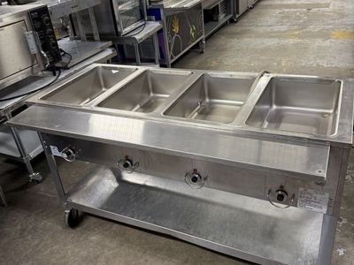 Used Electric 4 Wells DUKE Steam Table 120 Volts dingle phase in great working condition