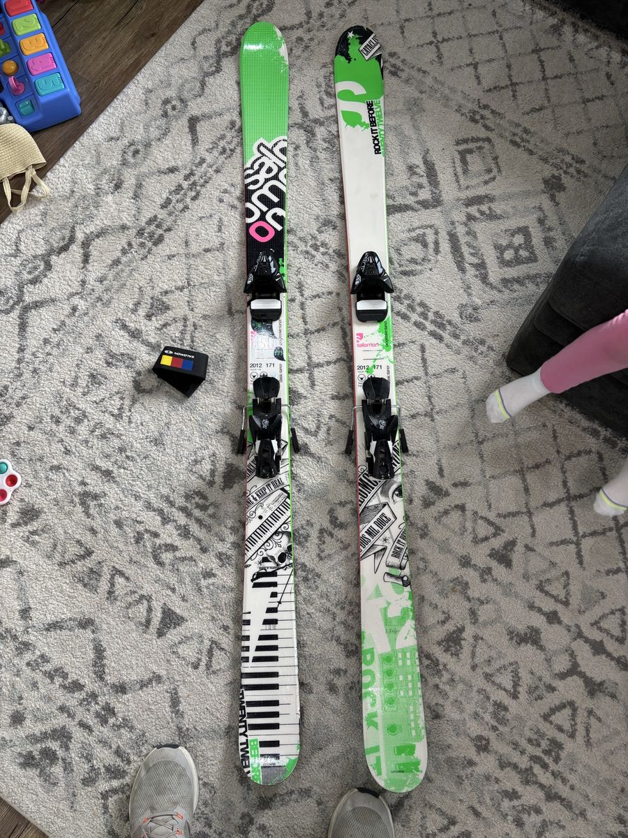 Salomon Skis And Bindings