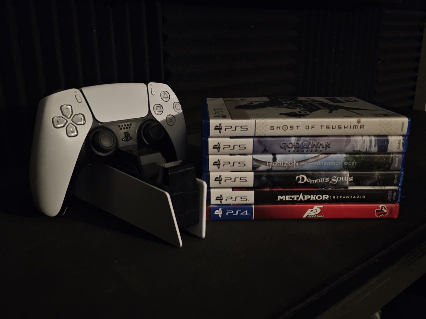 6 PS5 Games + Playstation 5 Controller (Check Description)