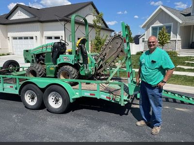 Rent my trencher and me to run it!