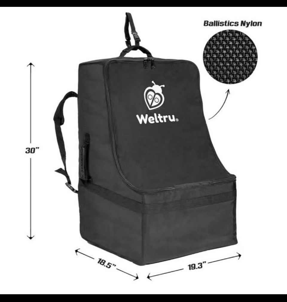 Car seat travel case