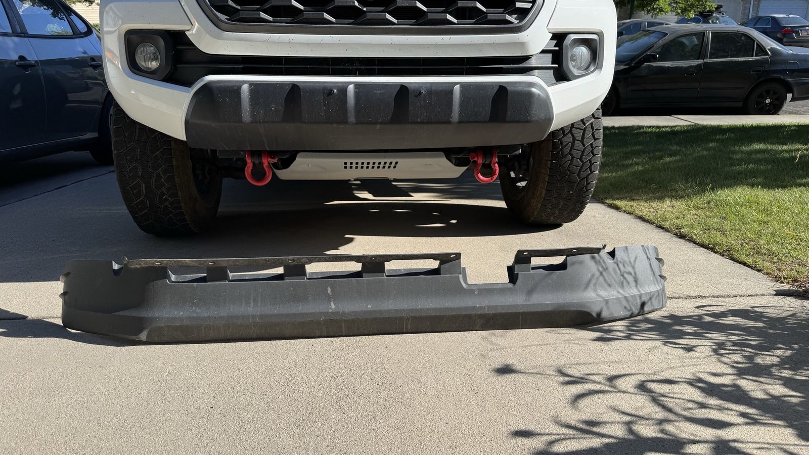 Toyota Tacoma 3rd Gen (2016-2023) Front Bumper Valance / Air Dam - OEM Black