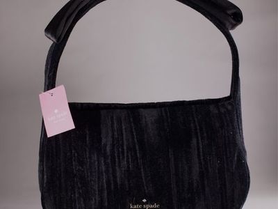 Brand new Kate Spade Velvet Baguette