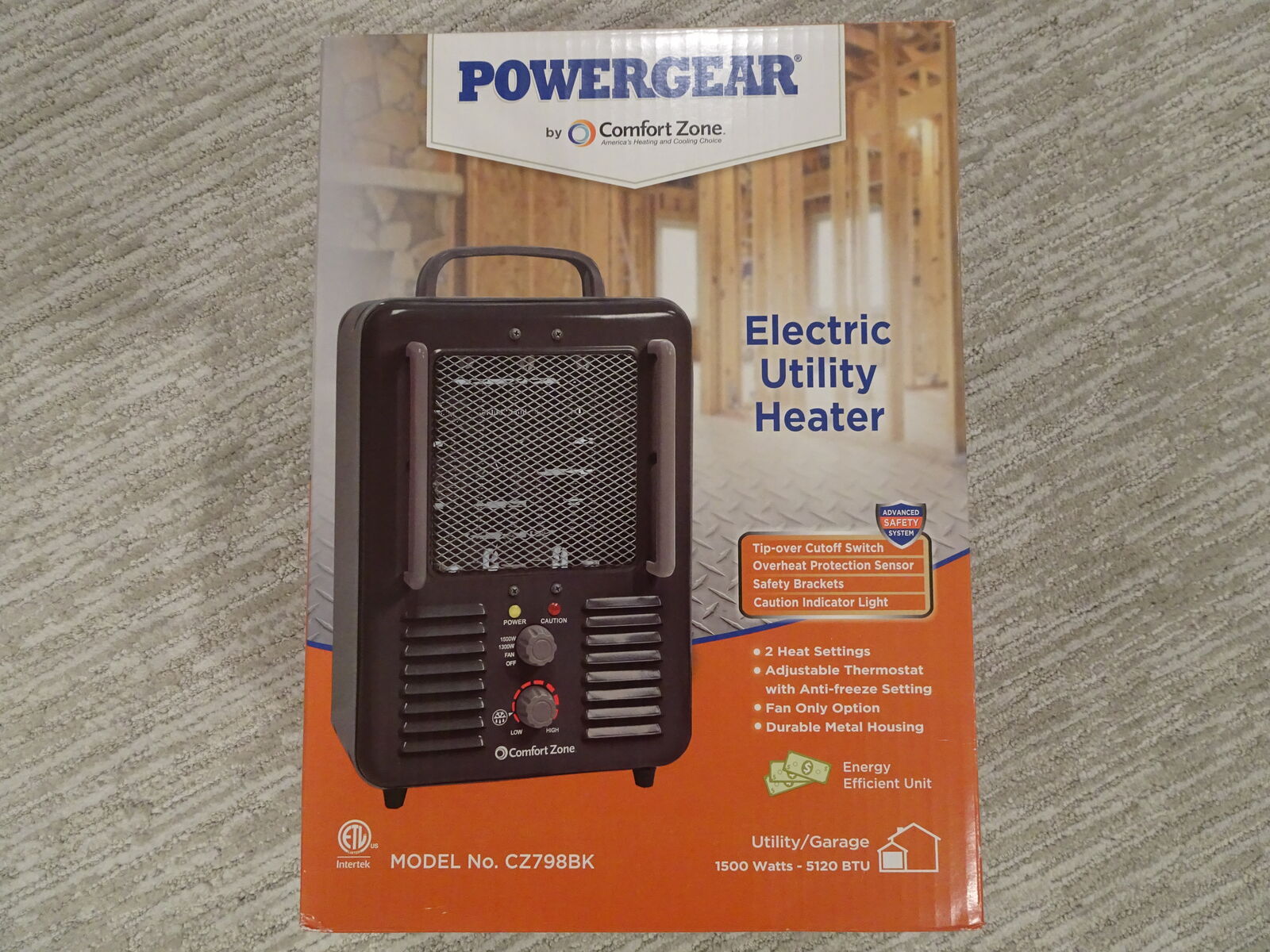 Comfort Zone Electric Heater