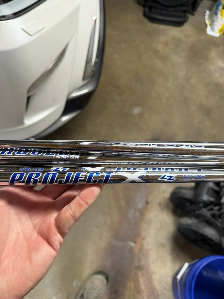Project X LZ 6.5 xstiff iron shafts set