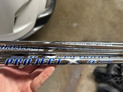 Project X LZ 6.5 xstiff iron shafts set