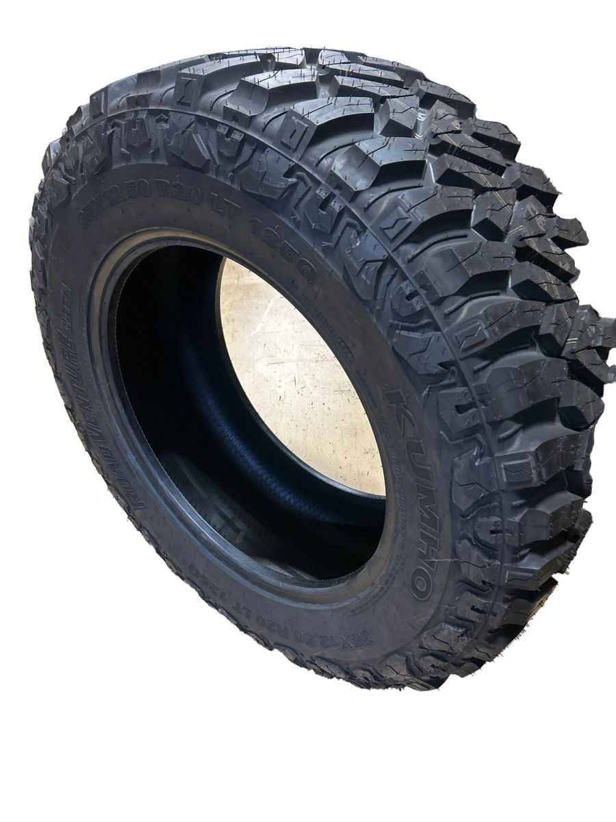 4 KUMHO ROAD VENTURE MT71 BSW LT 35 12.5 20 125Q 12PLY MUD TIRE 2262553