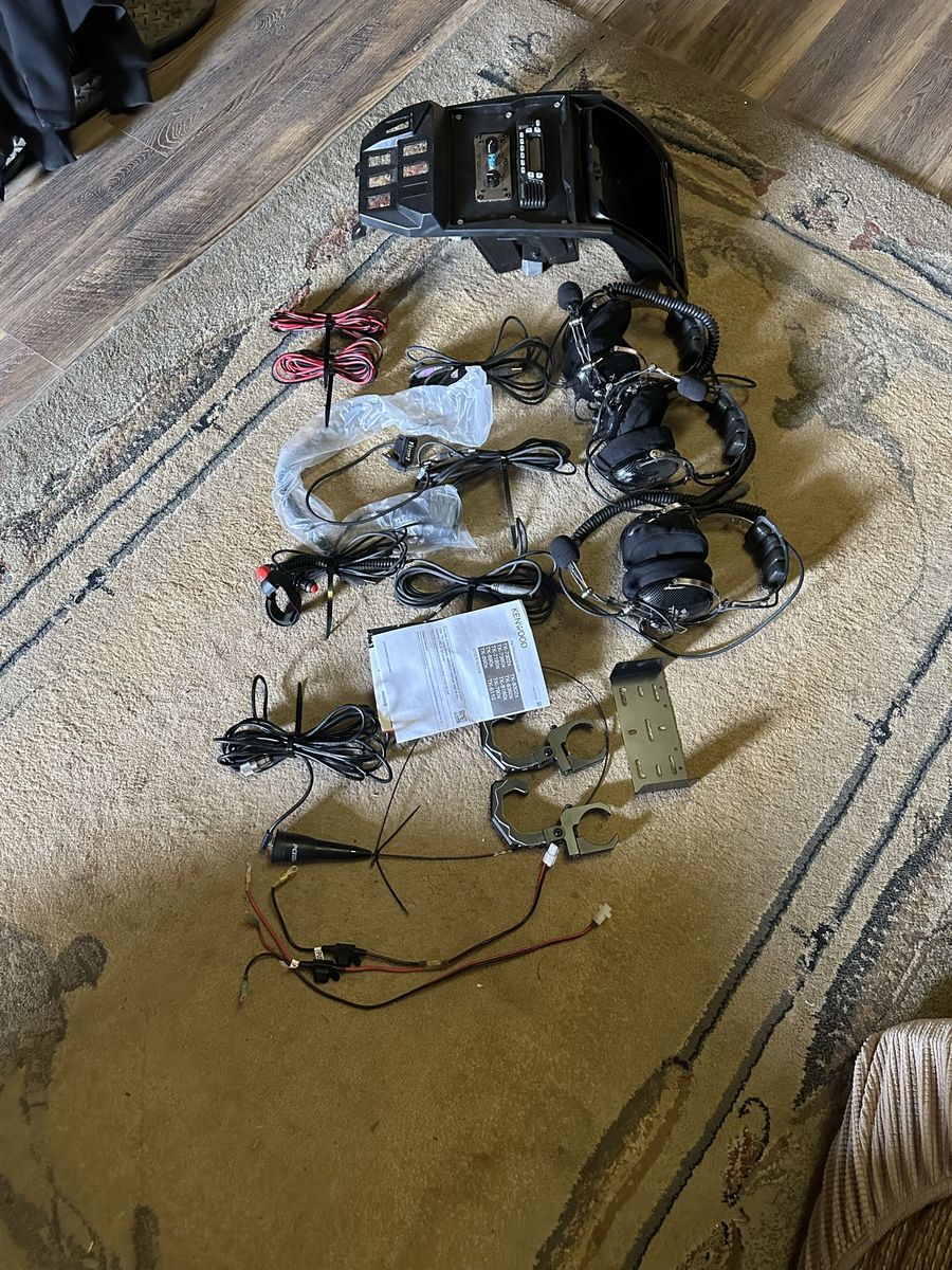 PCI Race Radios ATV/UTV Intercom System with Kenwood Radio & Headsets