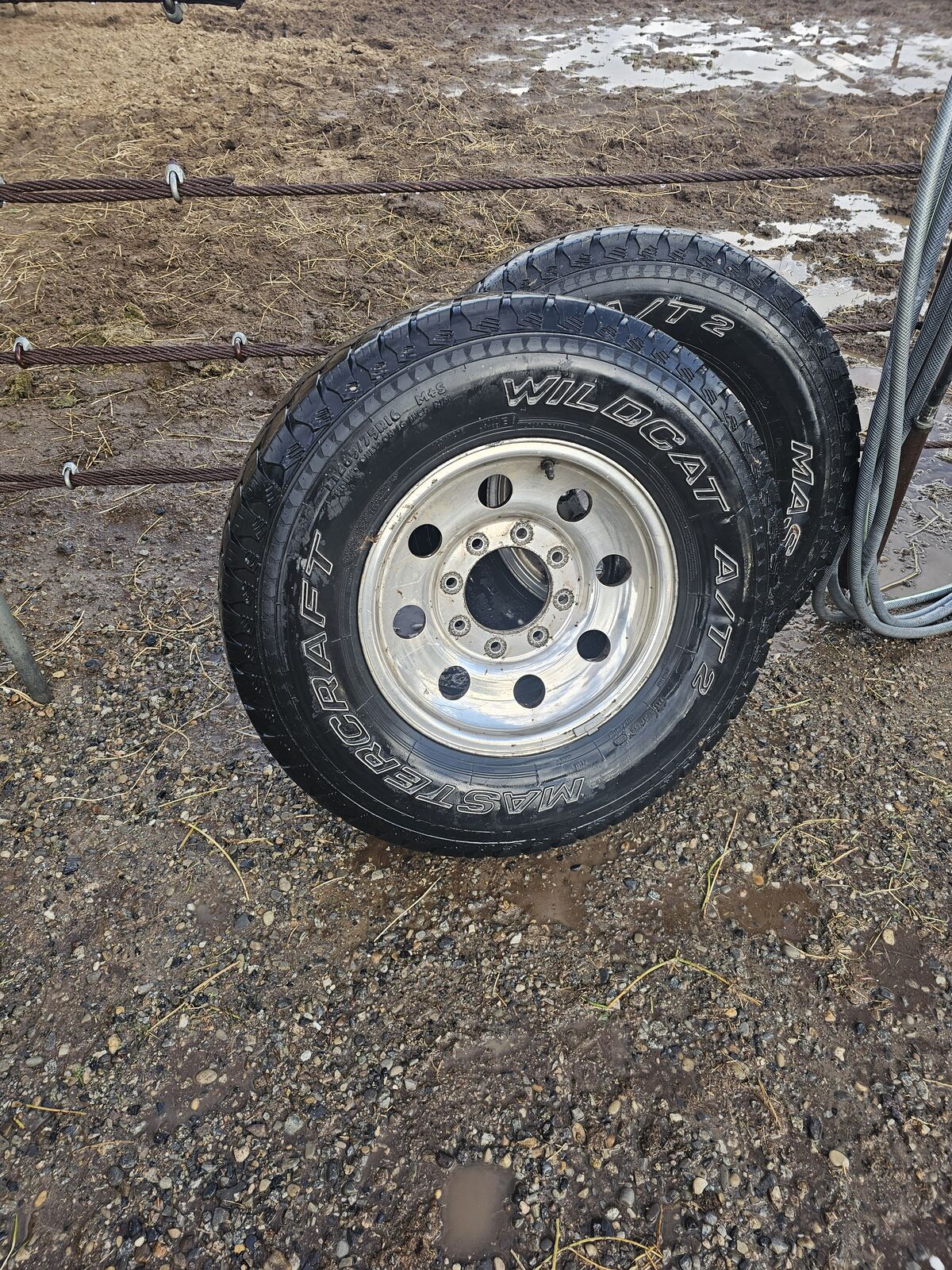 Rims and Tires LT265/75R16 Set of 4