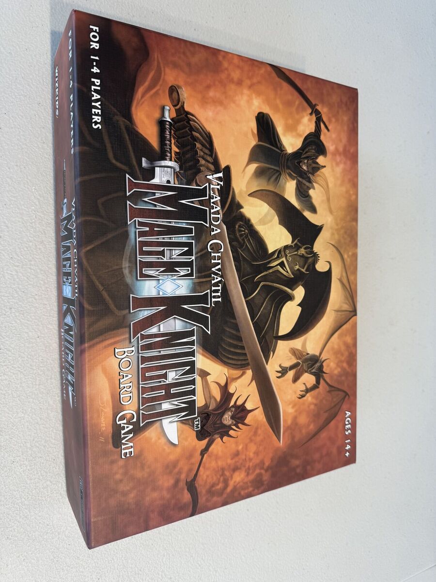 Mage Knight Board Game + 3 Expansions (All in One Box)
