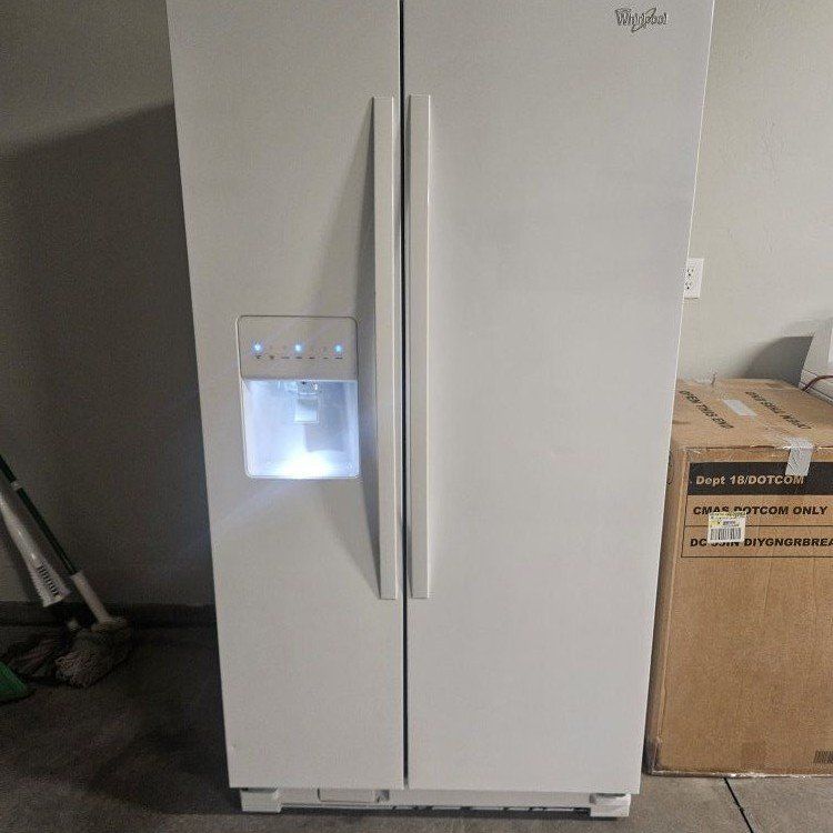 SAME DAY DELIVERY IMMACULATE WHIRLPOOL SIDE BY SID