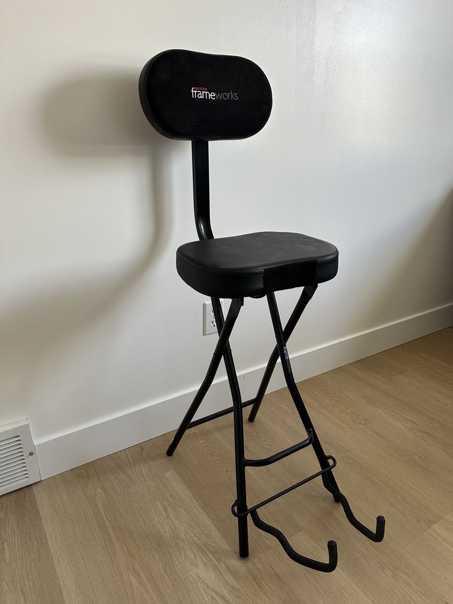 Combination Guitar Seat & Stand