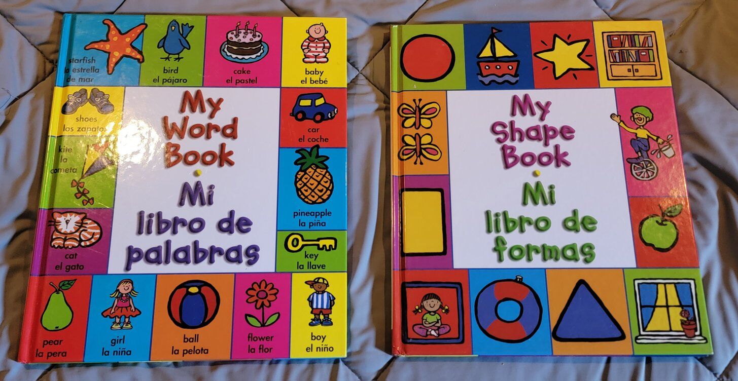 MY COLOR, SHAPE AND WORD LEARNING BOOK SET KIDS