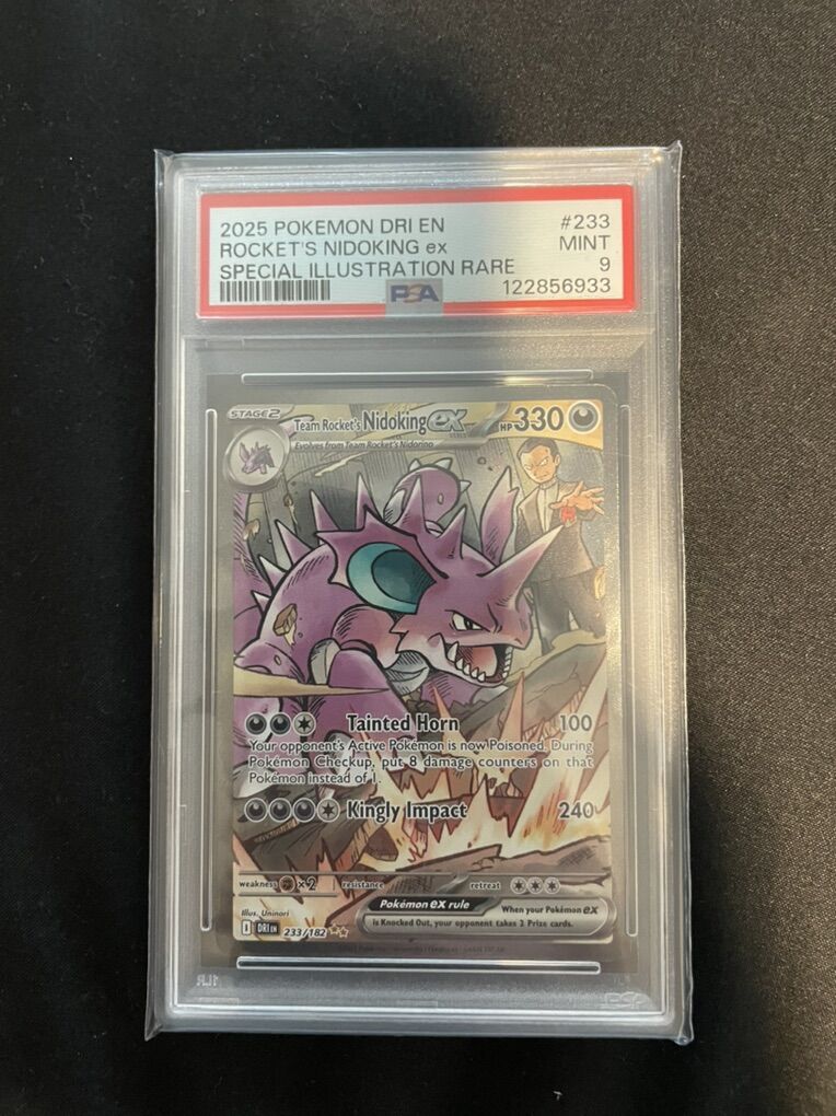 Psa 9 Team Rockets Nidoking Ex