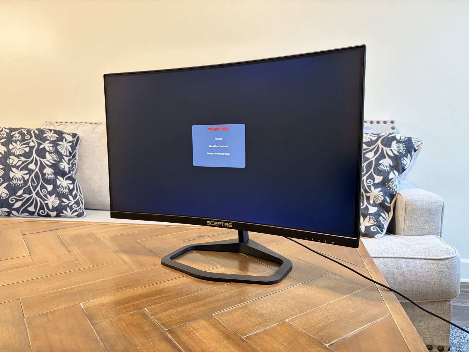 240 Hz 1080p Sceptre Curved Gaming Monitor With Vesa Mount Adapter & HDMI Cable